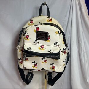 Disney Parks Loungefly Classic Mickey Mouse Standing Mini Backpack